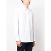 White Long-Sleeved Cotton Shirt