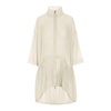Transparent Oversize Dress with Zipper Detail