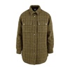 Grey Coats with Button Closure