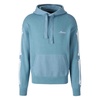 Clear Blue Hooded Cotton Sweater