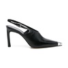 Black Half Heel Shoes