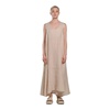 Linen A-line Maxi Dress