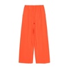 Orange Drawstring Trousers with Pockets