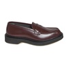 Bordeaux Leather Moccasin Shoes
