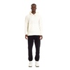 White Felpa Hoodie Sweater