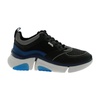 Black and Blue Venture Sneakers