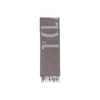 Beige Check Pattern Woolen Scarf