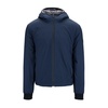 Button Zipper Hooded Puffer Jacket