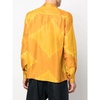 Orange Lehariya Dye Long Sleeve Shirt