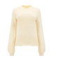 Cashmere Wool Pullover Ribbed Round Neck