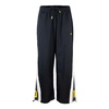 Black Oversized Trousers with Elastic Waist