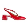 Red Vernice Sling Back Love