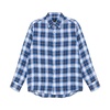 Navy Blue Button-Up Shirt