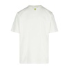 White Crew Neck T-shirt with Front Print