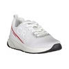 White Polyester Sports Sneaker