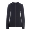 Black Highlight Knit Blouse