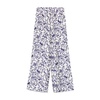Beige Trousers with Elasticated Waistband
