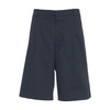 Blue Bermuda Shorts Elegant Style