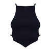 Top with side slits