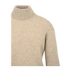 Beige Turtleneck for Men
