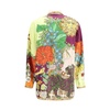 Floral Silk Shirt Relaxed Fit