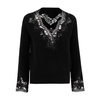 V-neck Lace Sweater