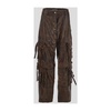 Vintage Nude Leather Cargo