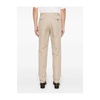 Slim Fit Beige Linen Cotton Pants