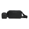 Adjustable Crossbody Bag with Zip Closure
