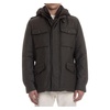 Green Wool Cashmere Waterproof Coat