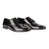 Black Lace-Up Derby Shoe