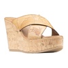 Geographic Slip-On Wedge Slippers