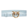 Love Berry Light Blue Leather Belt