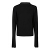 Black Funnel Neck Sweater