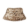 Gold Sequin Bucket Hat