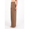 High-waisted wide-leg pants