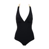 Elegant One-Piece Swimsuit with Lace