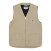 Canvas Vest with Bourbon Aged Style