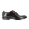 Ebony Leather Derby Shoes