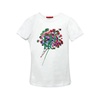 White Watercolor Floral T-shirt