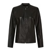 Leather Jacket Skind 100270 Black W. Gunmetal Acc.