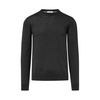 Silk Cotton Crew Neck Sweater
