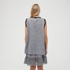 Lace Trim Linen Top
