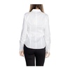 White Cotton LongSleeve Collared Shirt