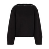 Black Logo Trim Sweater