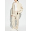 Wool jacket with hood