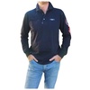 Long Sleeve Polo with Antarctic Expedition Patch