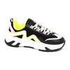 Leather fabric shoes, model 2841MDS7001
