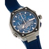 Precisionist X Blue Rubber Strap