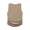 V-neck Demi Top in Stretch Fabric